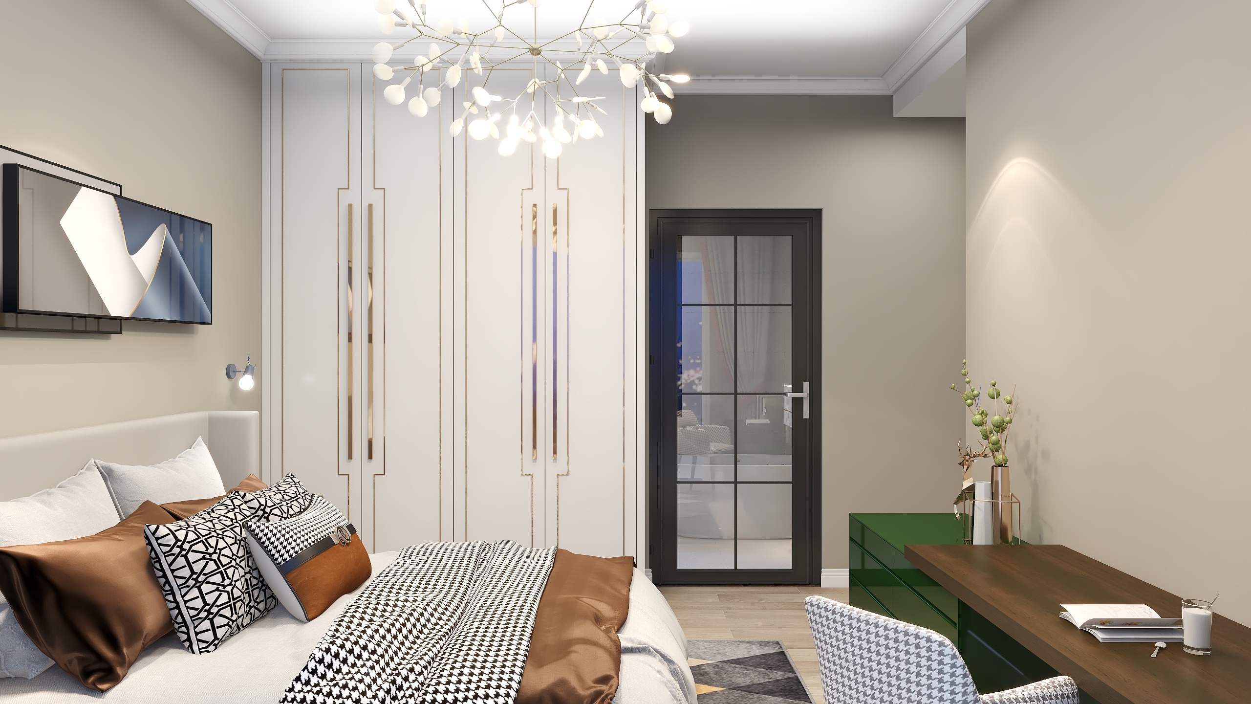 杏花春雨填词客-东湖景园-设计李老师-装修设计方案