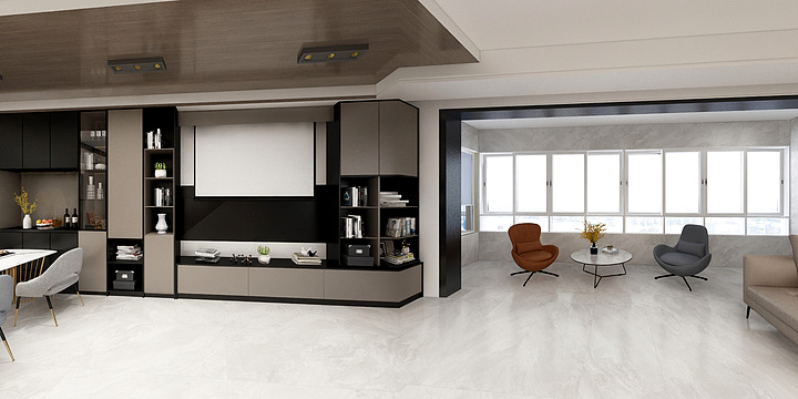 一木空间-群星莱骊五期8号楼-801A0-装修设计方案