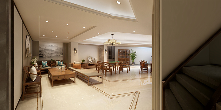 无锡源木禅家具-蠡湖院子-装修设计方案