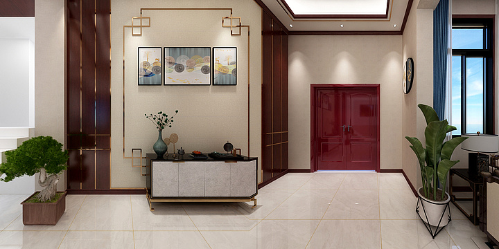 云木全屋整装乐安专卖店-平安熊平方-中式轻奢风-装修设计方案