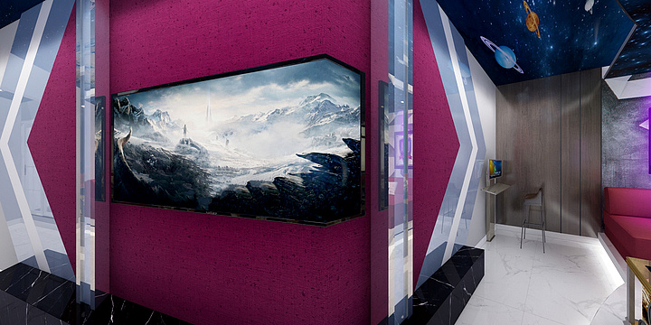 羅晓平-鼓扬KTV-装修设计方案