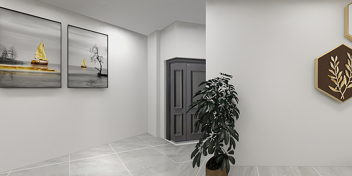 设计师伍浪-中石化食堂-装修设计方案