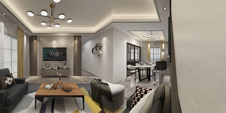 张永康-水映澜珊沈先生雅居设计-装修设计方案