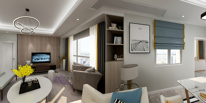 吴洋-酷创装饰--江城时光-装修设计方案