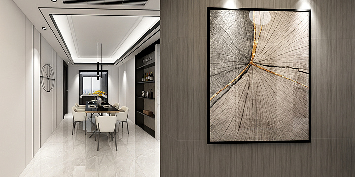 QIKI空间啊果-现代轻奢s1-装修设计方案