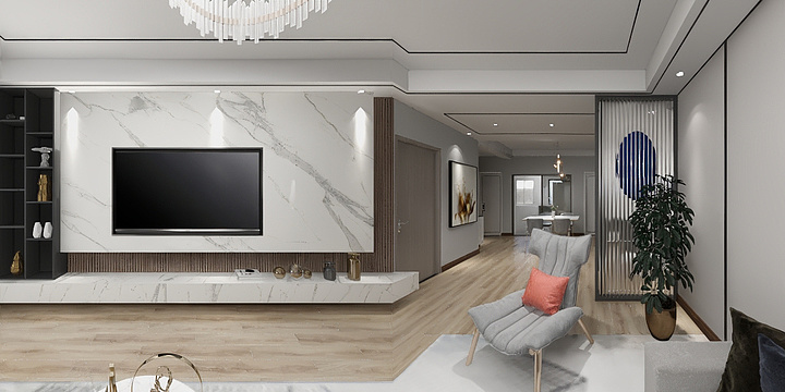 一间设计工作室-九州福鹏-装修设计方案