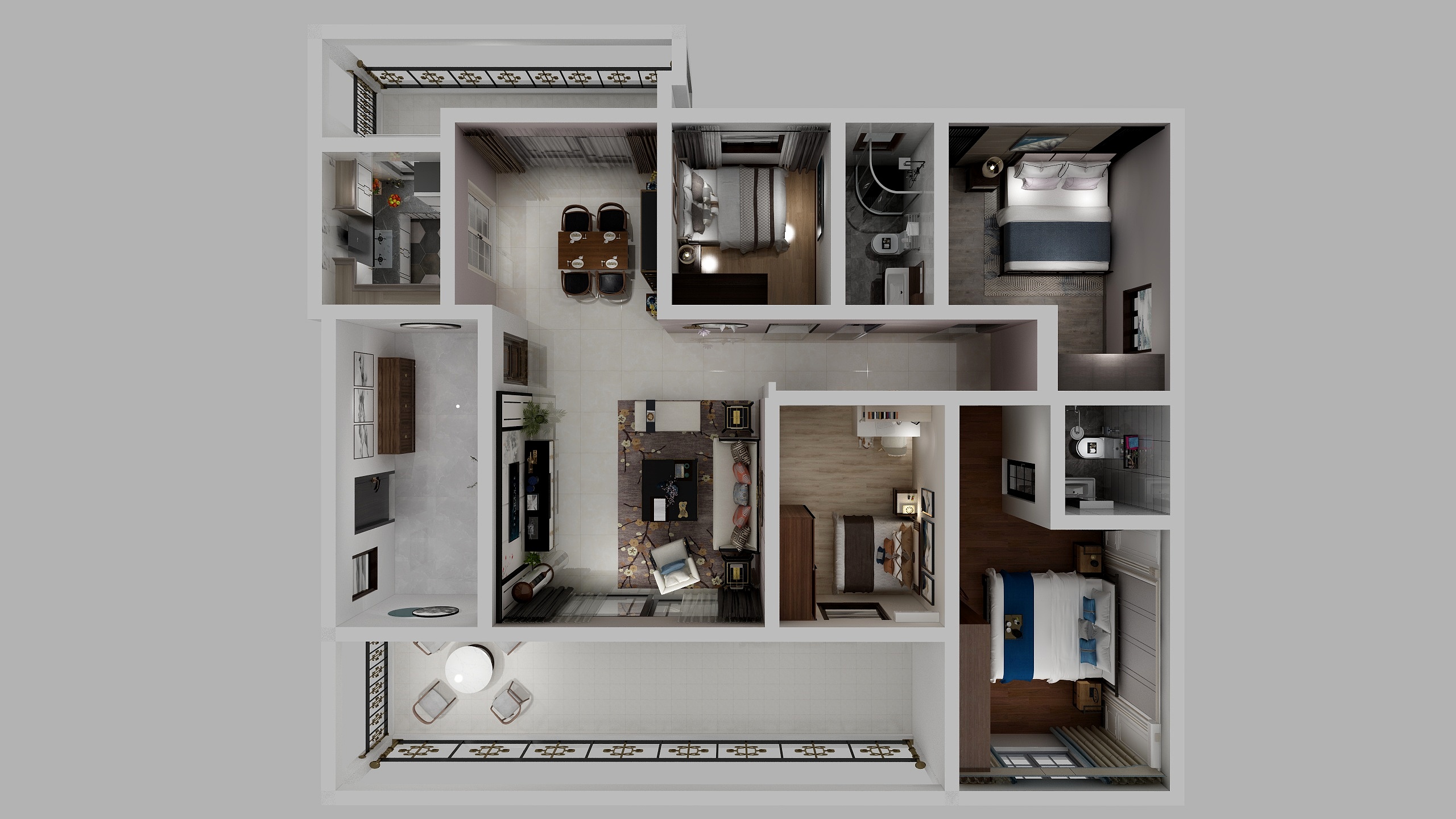 法狮龙吊顶设计yrak-1-装修设计方案