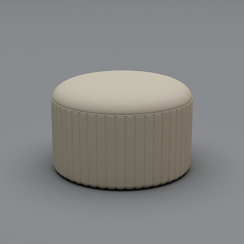 品家匠-轻奢凳3D模型