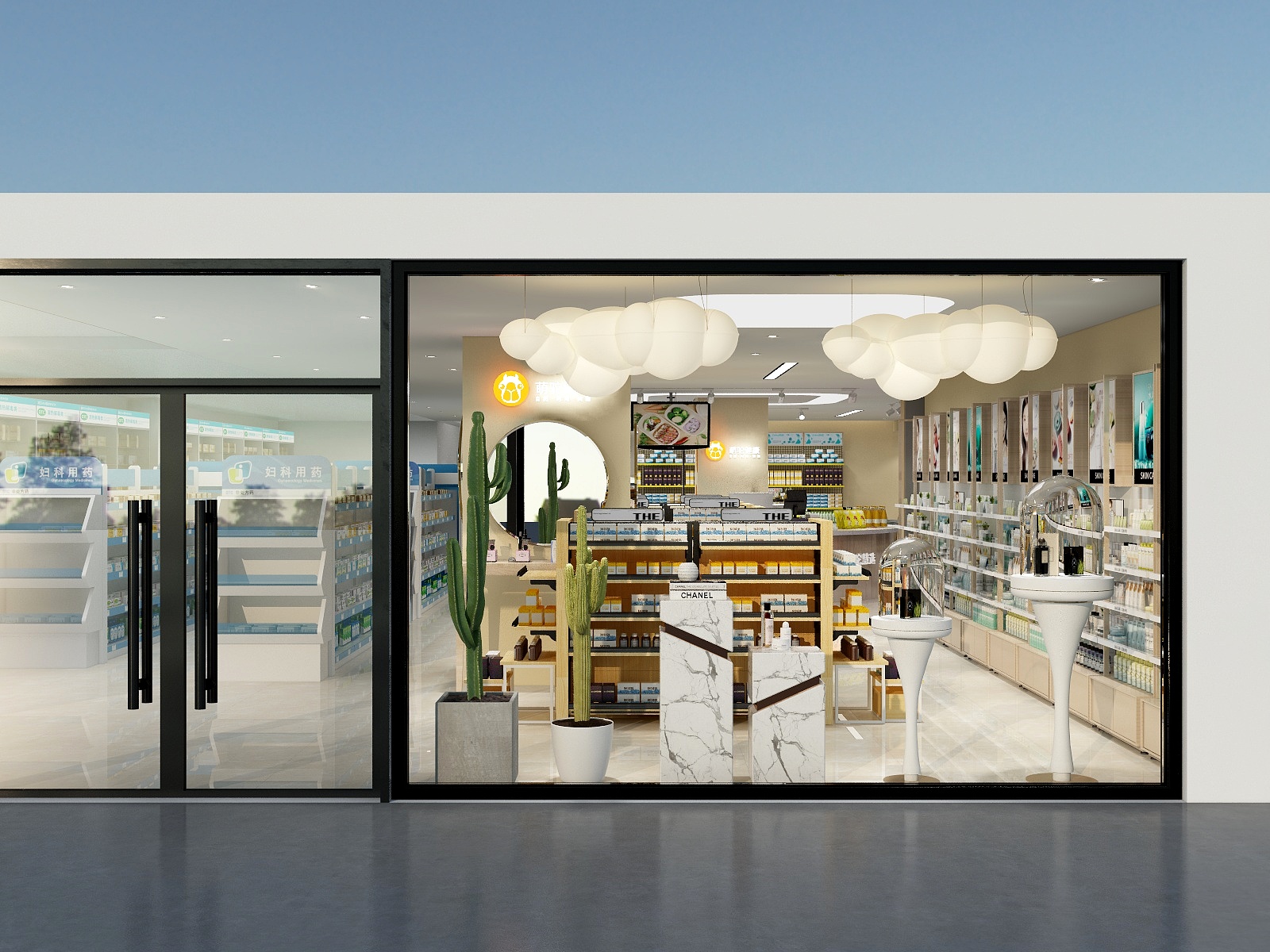 茹立松-百洋药店8.6-装修设计方案