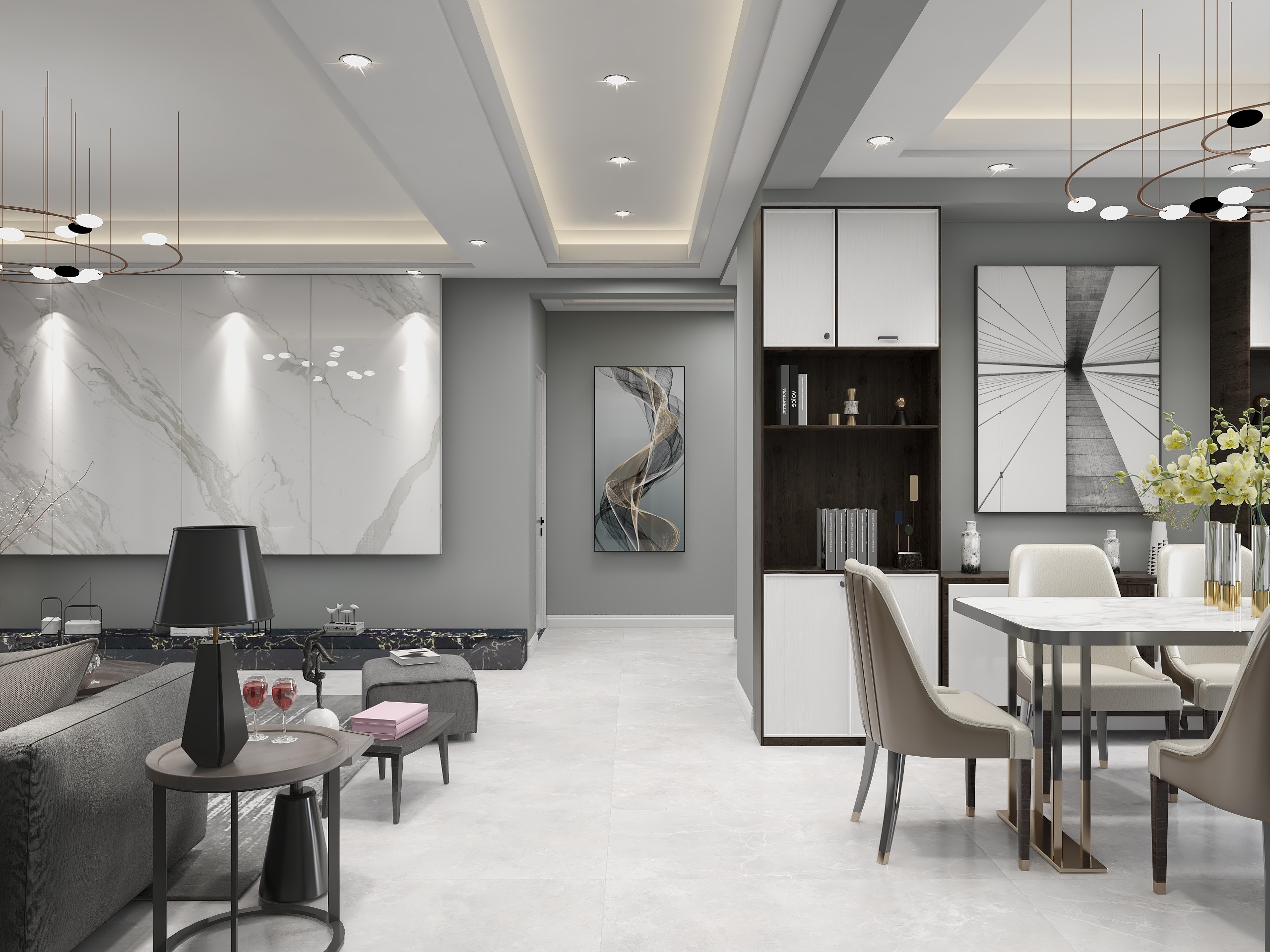 飛凌装饰-御景湾3-2-504孙总雅居-装修设计方案