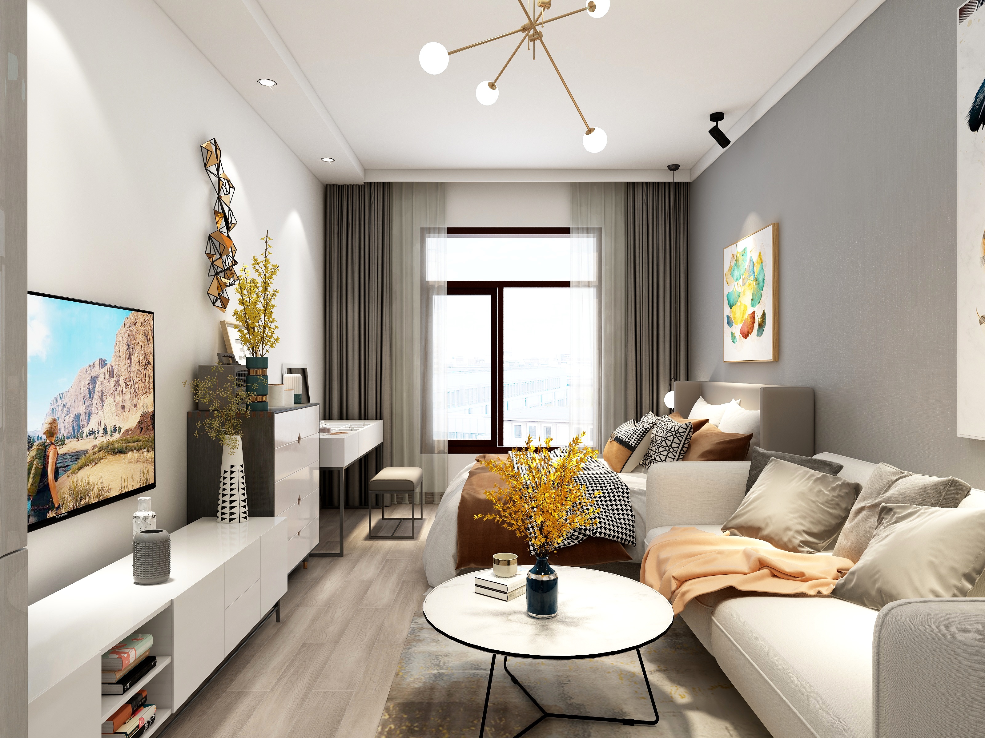 刘朝辉11-远洋公寓2-装修设计方案