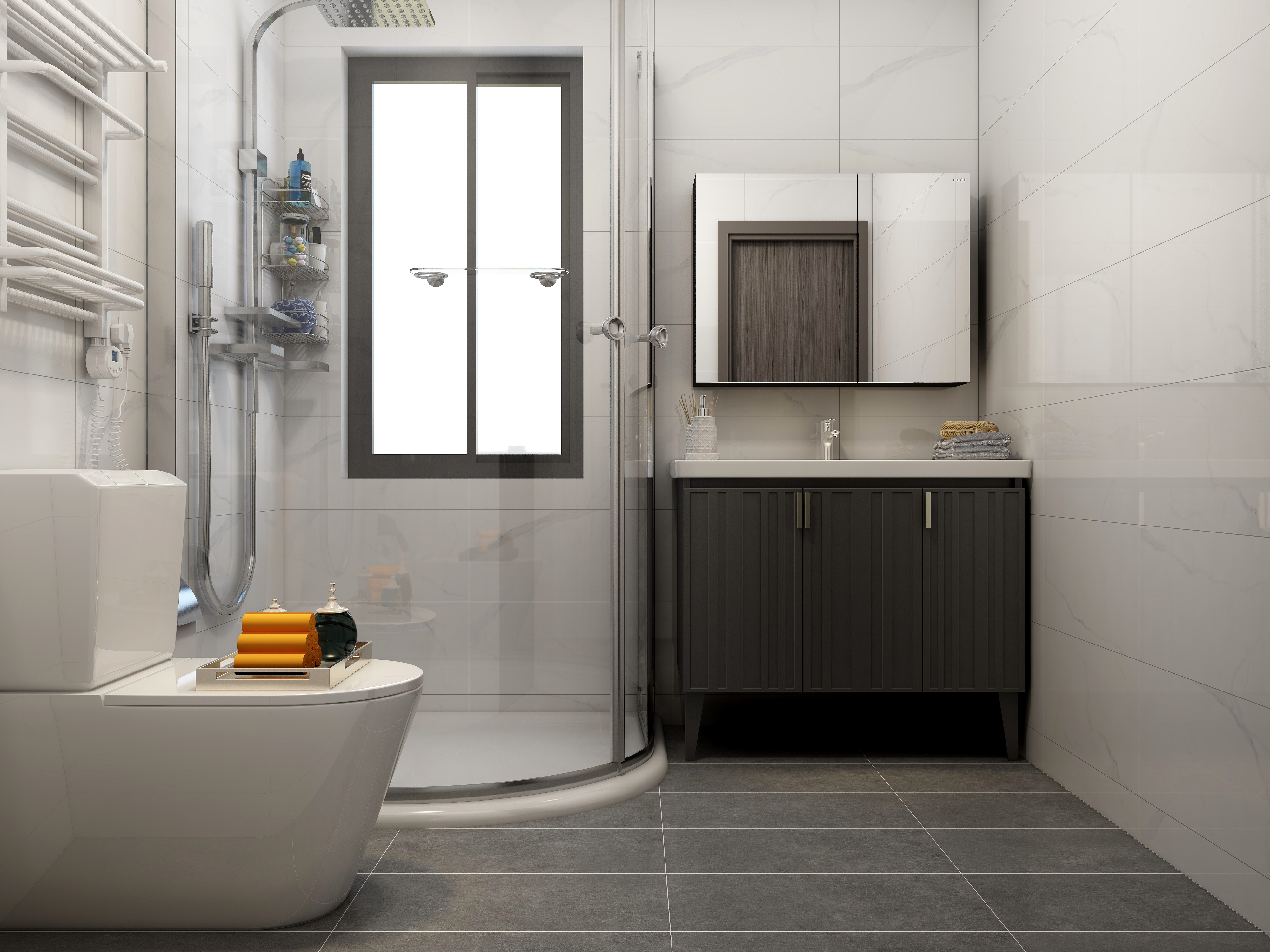 庄育霖-148方现代四居装修效果图