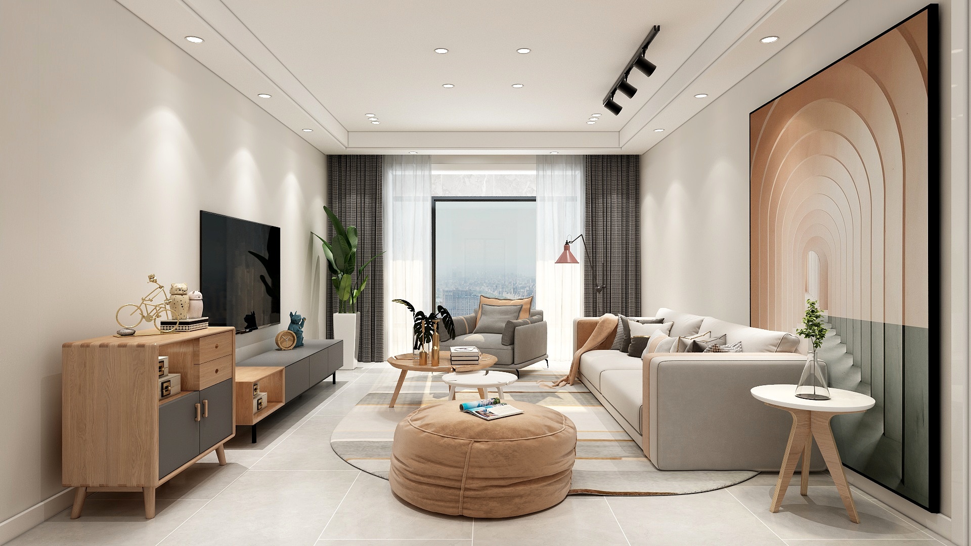 金橙JC-扬州现代-装修设计方案