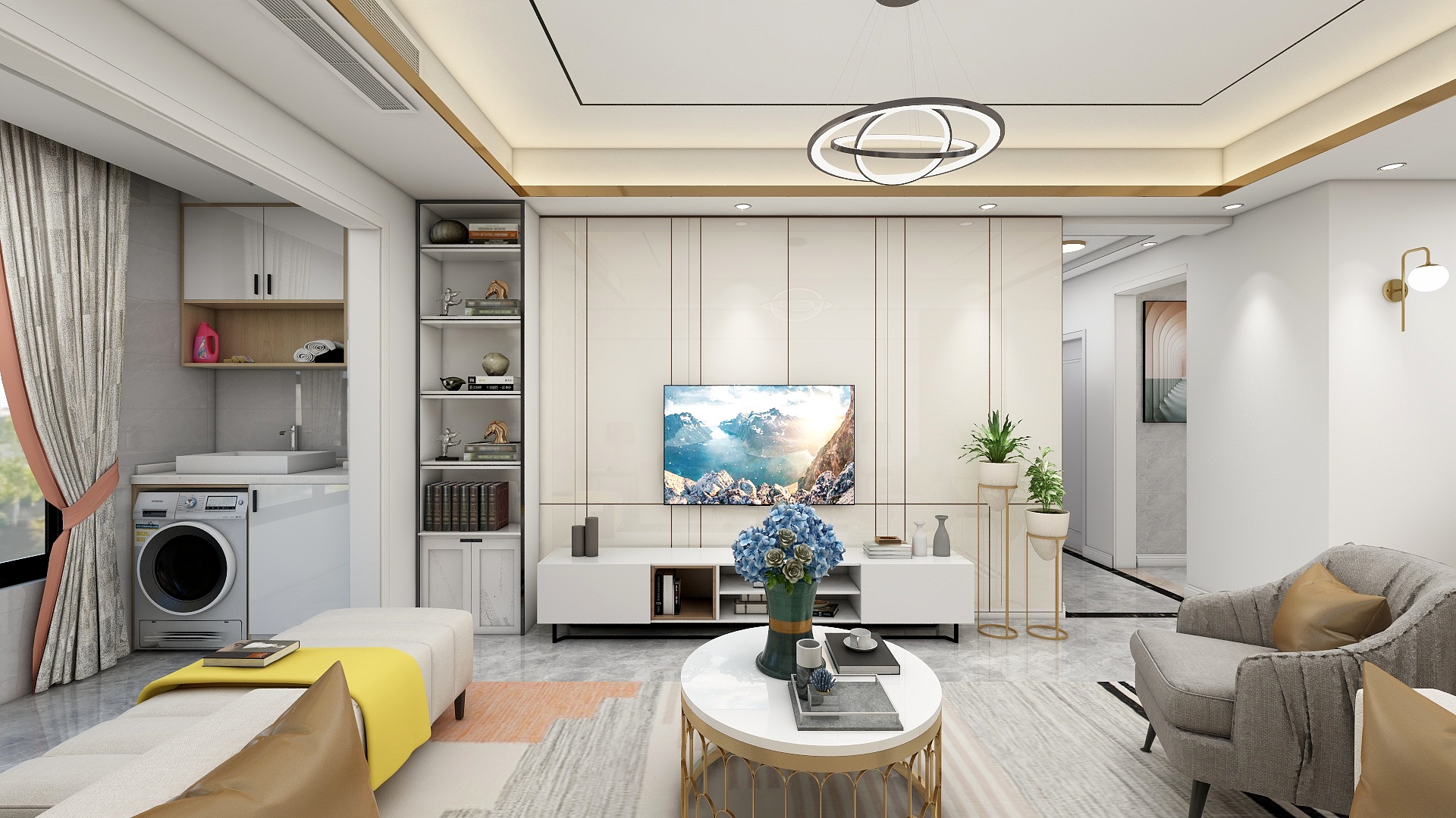 张亚兰-高新现代城装修效果图