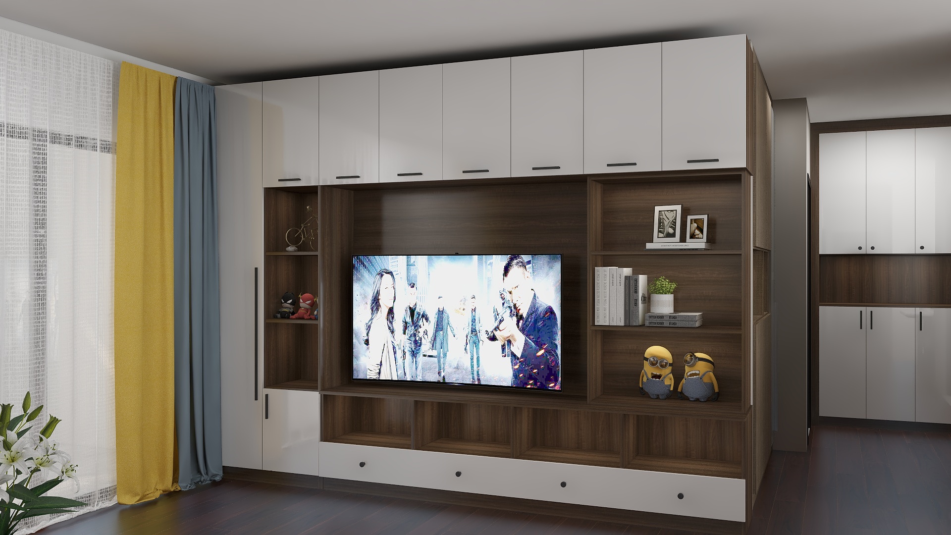 江西宜木者全屋定制-华侨城万科端户-装修设计方案