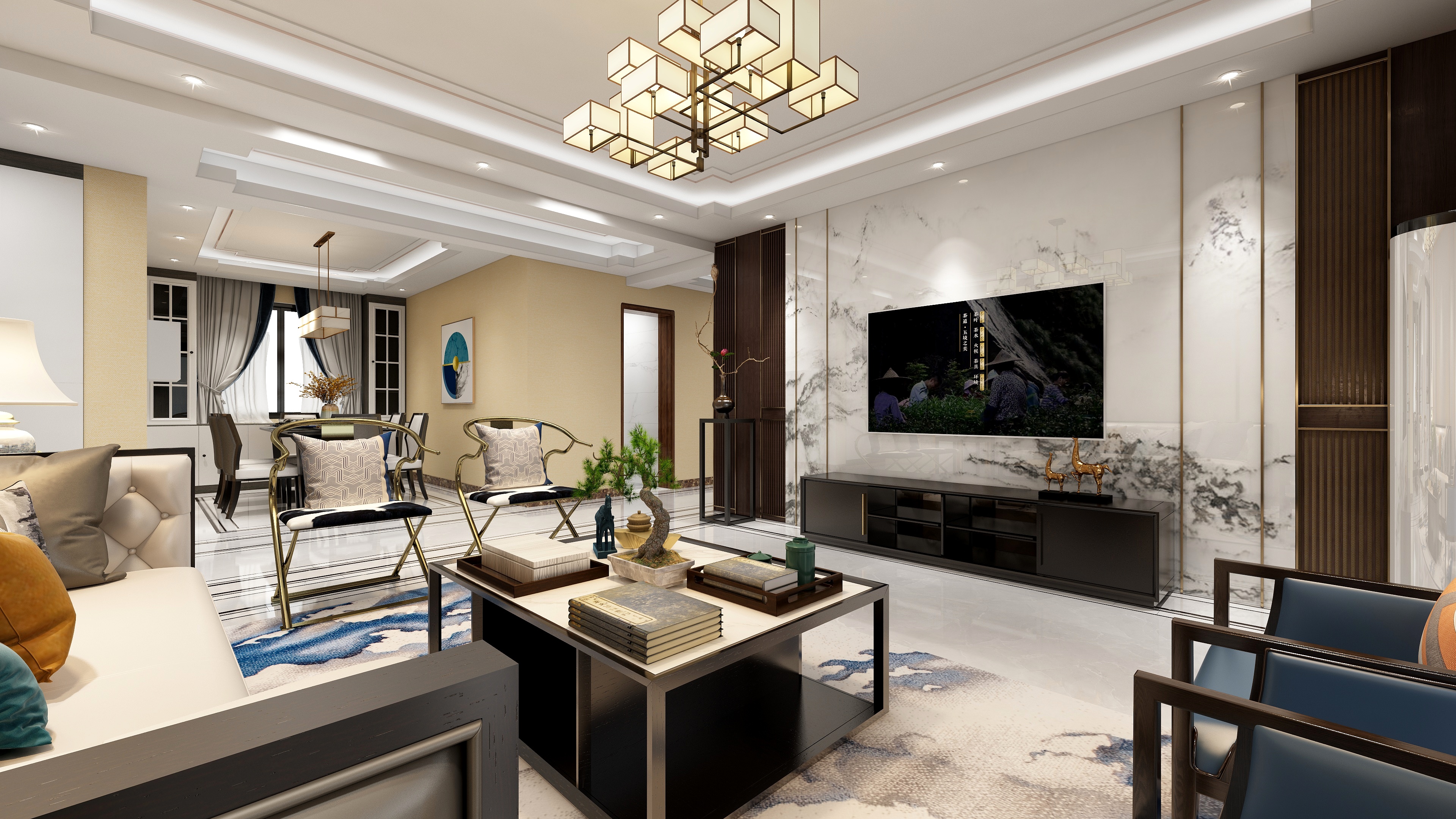 许瑞灵-新中式|水电雅苑|铂金装饰·许瑞灵-装修设计方案