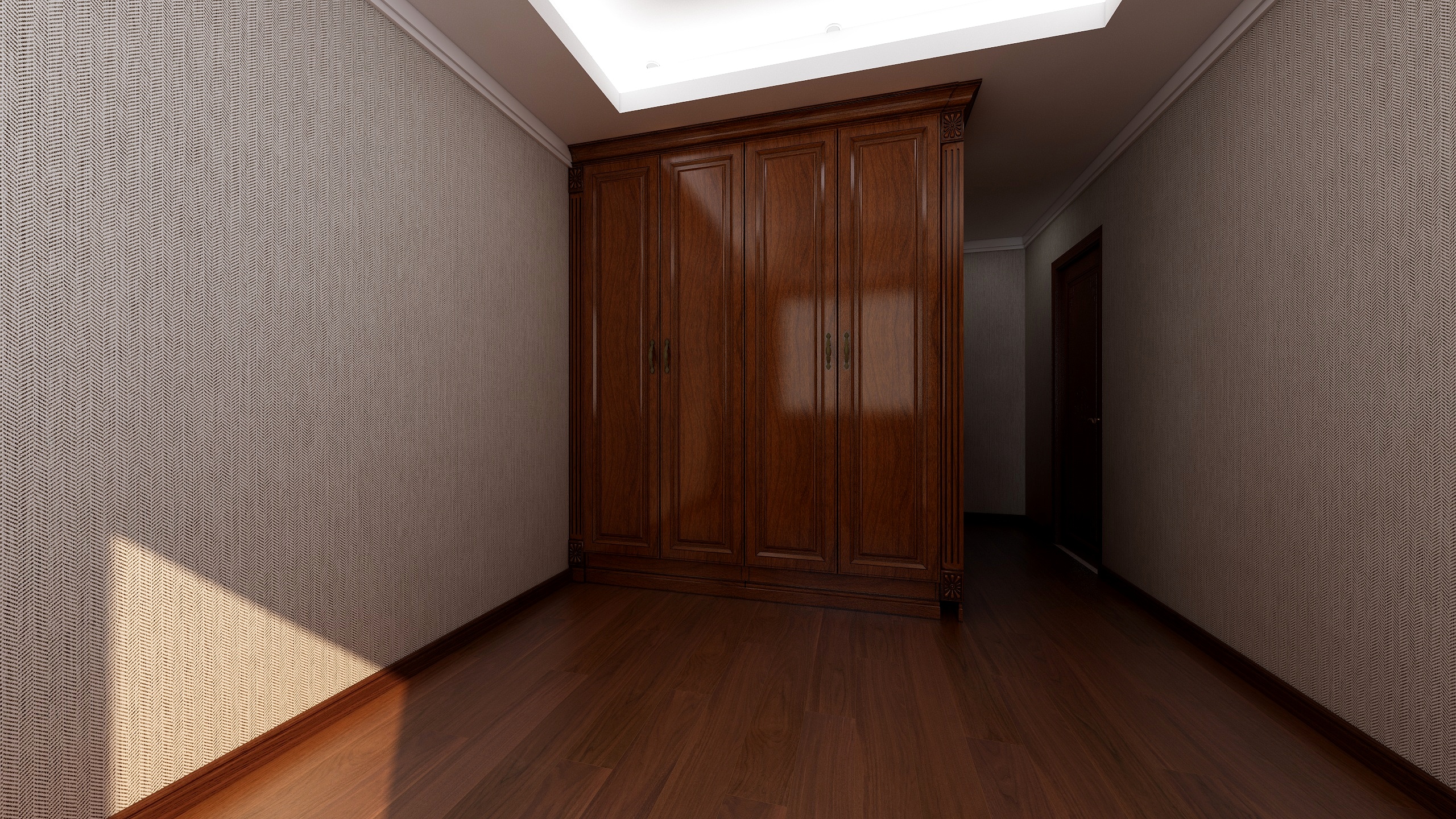 何玮-翡翠山河10号别墅首层长辈房-装修设计方案