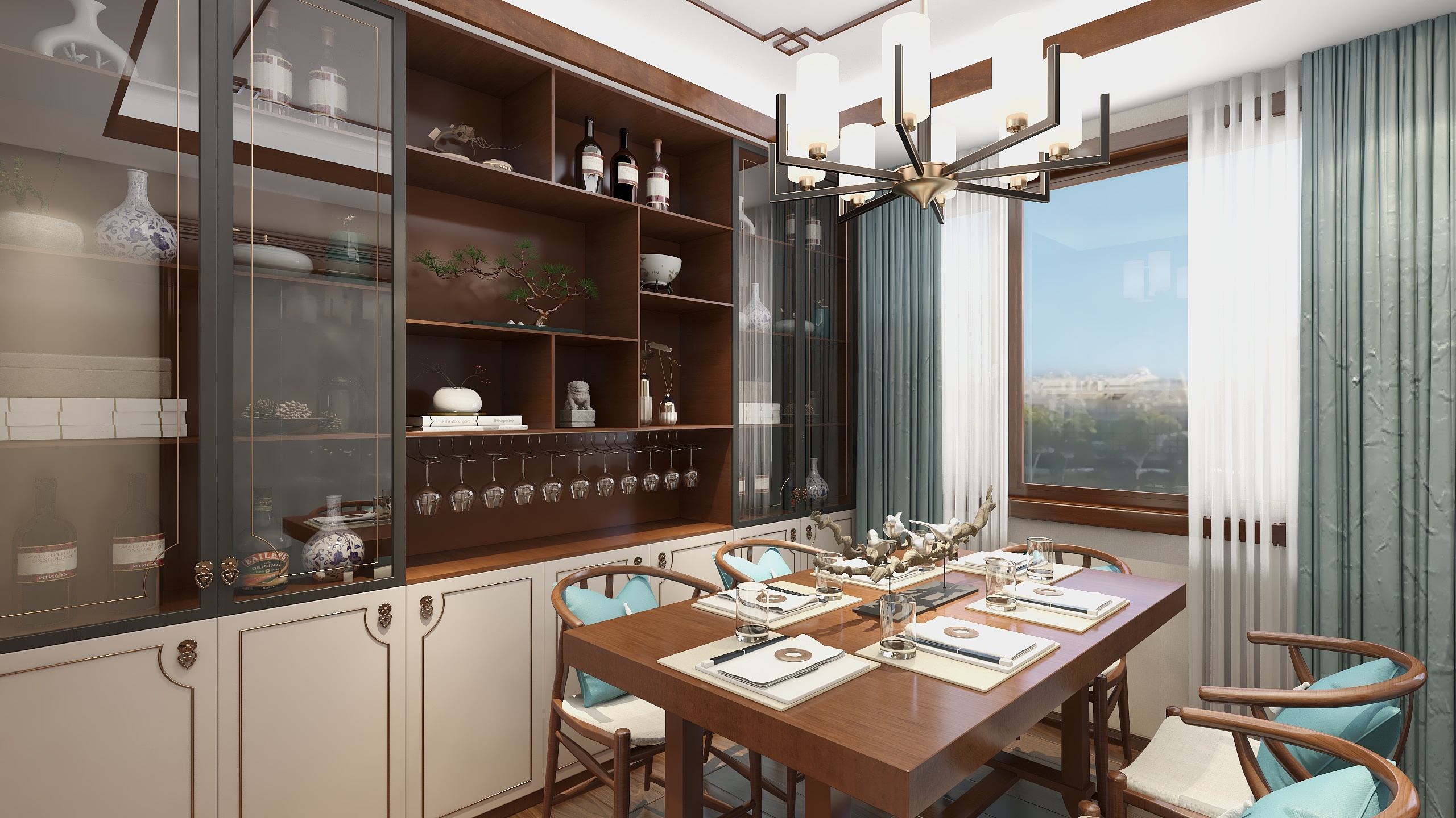 Jay_7-新中式装修效果图