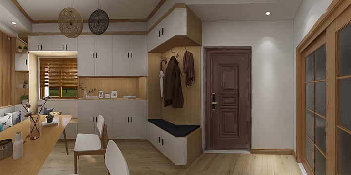 良匠设计-普兴3-2-1303-装修设计方案