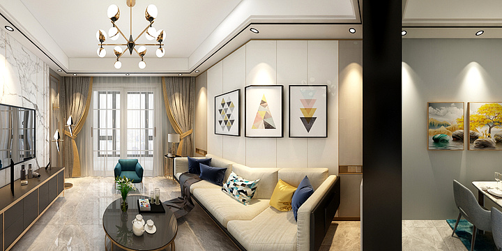 曹彪设计-华润二期2(做效果图)-装修设计方案
