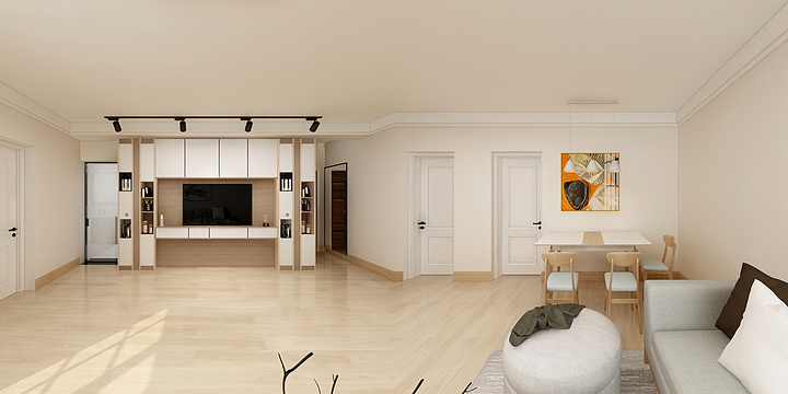 设计师-子墨-秦源小区-装修设计方案