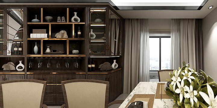 洋柿子丶-D户型-146平方-装修设计方案