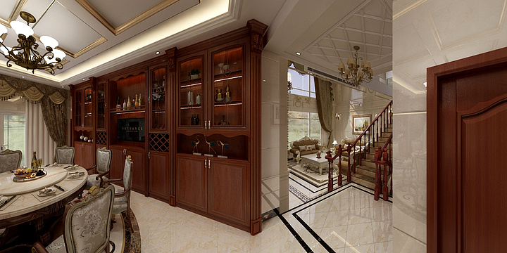 3D室内外效果图-奥园鈅泉园73棟2020-04-装修设计方案