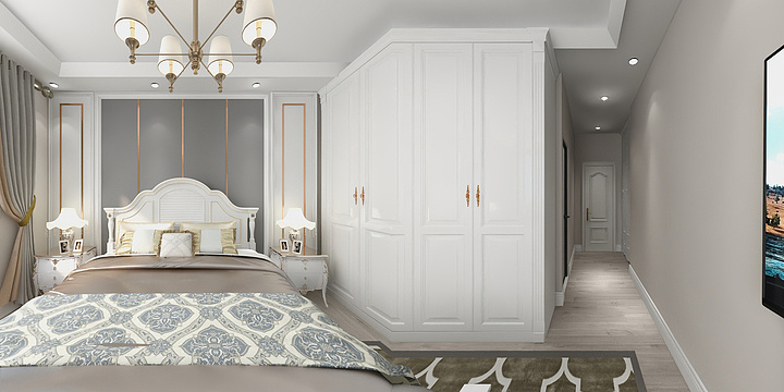 樊杰F-样板间征集专用户型四-装修设计方案