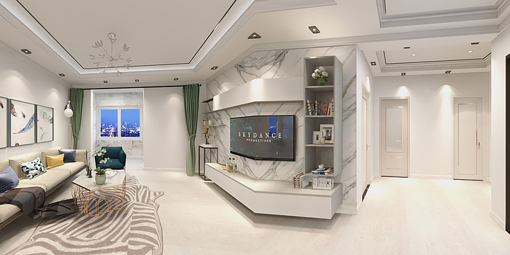 大成DESIGNER-极限现代简约-装修设计方案