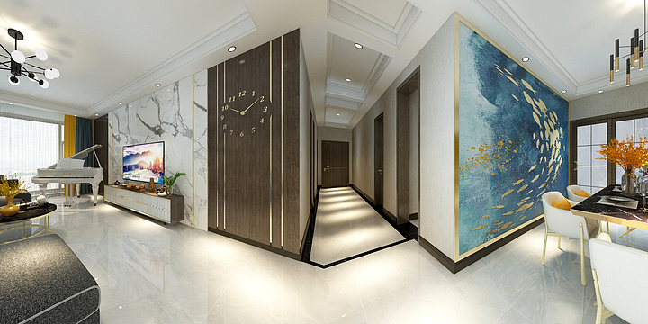 188****8708XrAh-聚亿金融城李哥住宅设计-装修设计方案