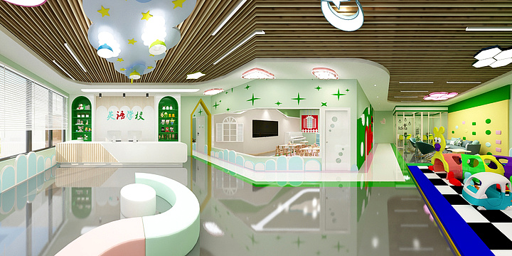 杜洪云-英语学校-装修设计方案