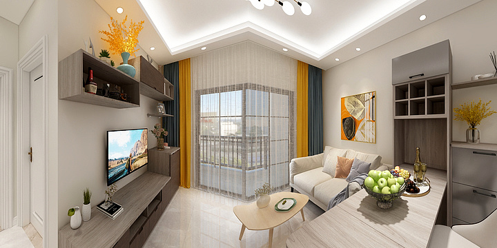 天木设计-恒展・江山时代花园-装修设计方案