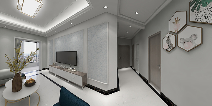 塰濤設計-金沙湾21-502酷家乐-装修设计方案