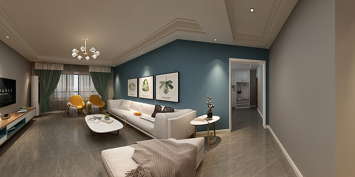 鹰牌陶瓷张宇剑-瑞景佳园-G&B好又美陶瓷-装修设计方案