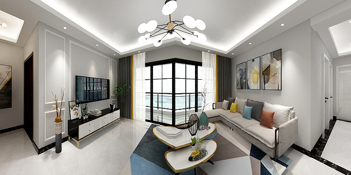 全屋定制整装工厂-远洋君域14-2302房00-装修设计方案