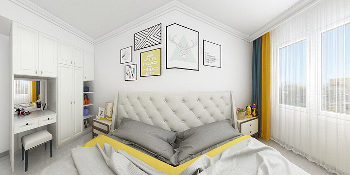 A浩楠-中泽城99平-装修设计方案