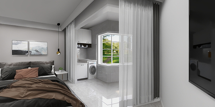 主案设计师芦苇-惠东花园13号楼2单元3301-装修设计方案