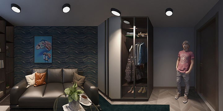 FG华鹤木门高端定制-未命名户型图-装修设计方案