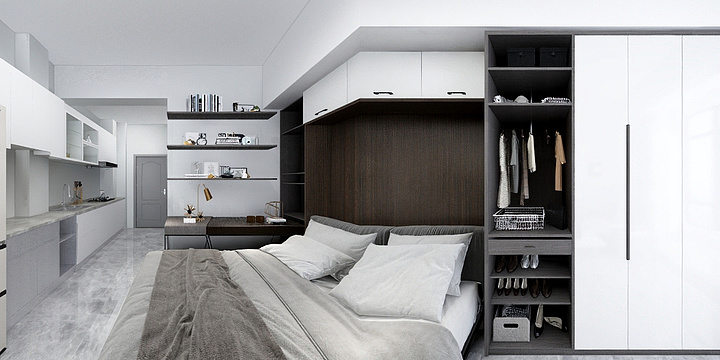 王大圆O-徐总无电视背景-装修设计方案