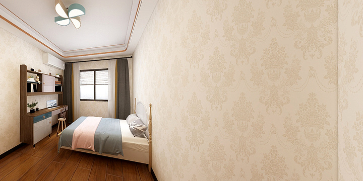 踏雪寻梅-瑞和园89.50㎡B户型3室2厅1卫-装修设计方案