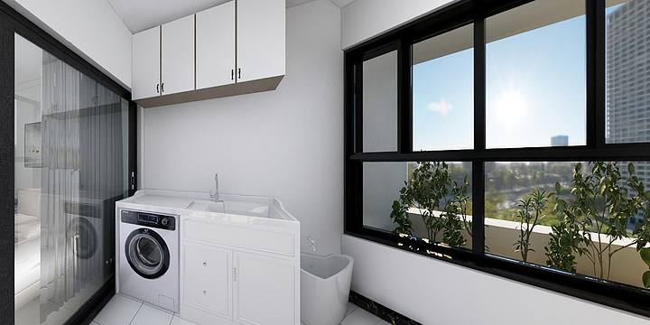 海南设计李工-华盛中央公寓3B-1713-装修设计方案