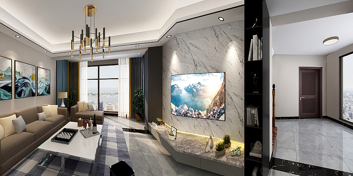 黄岐名匠装饰啊深-和丰-装修设计方案