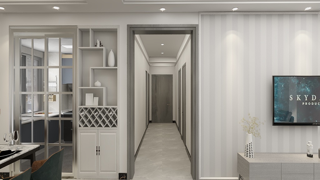 室内外装饰设计兵哥-华府5C-1301熊生-改-装修设计方案