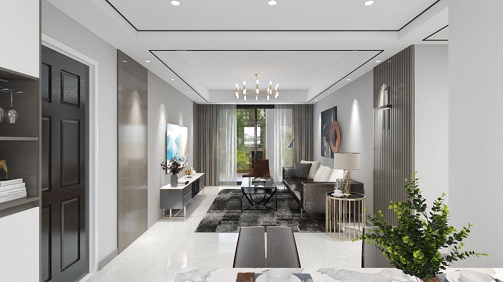 杭州四心装饰工程有限公司-小城生活-装修设计方案