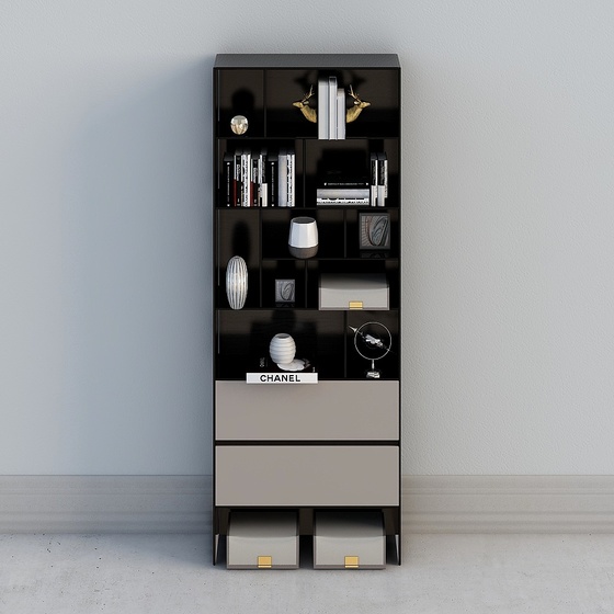 Modern Bookcases,Bookcases,Black