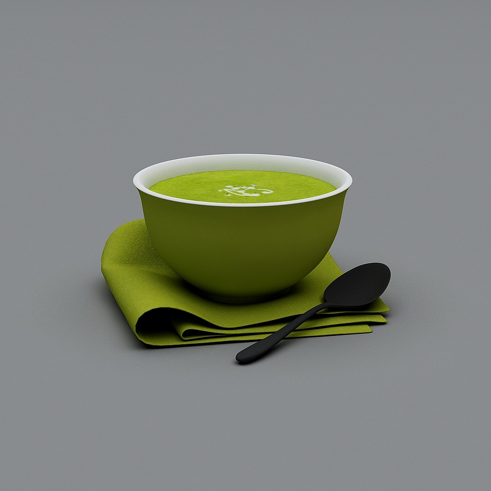 食物-13D模型