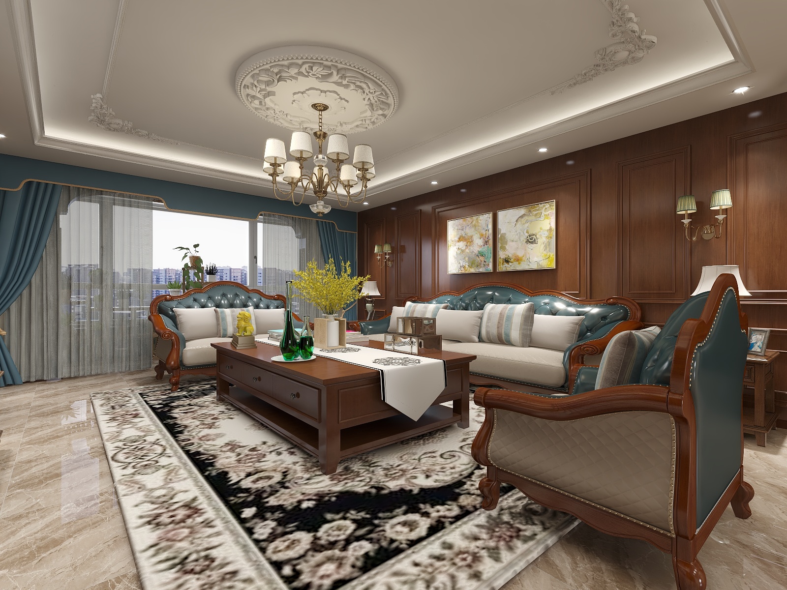 设计个毛123-蔚蓝家园-装修设计方案