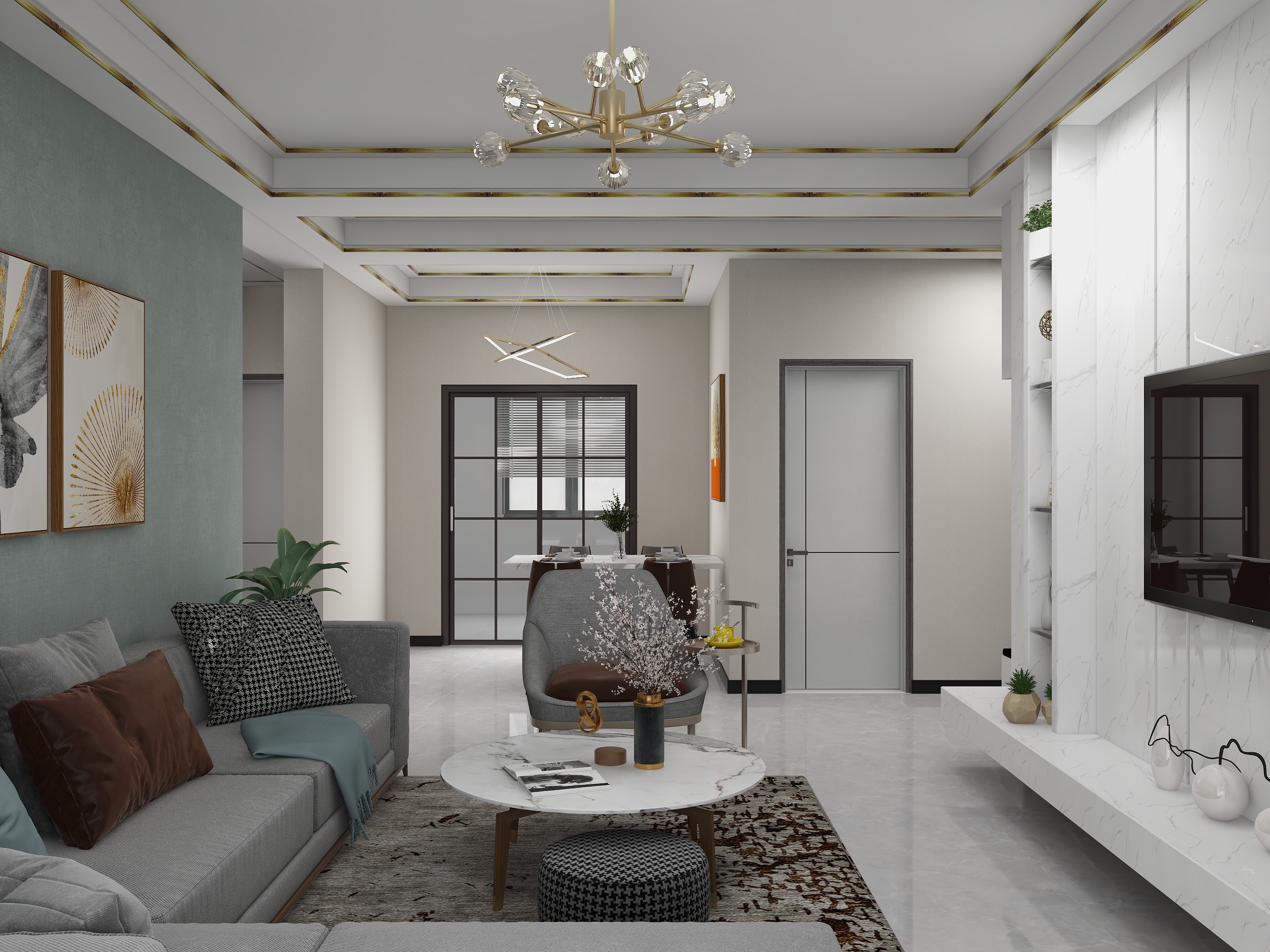 孟齐-永康万国城110-04-装修设计方案