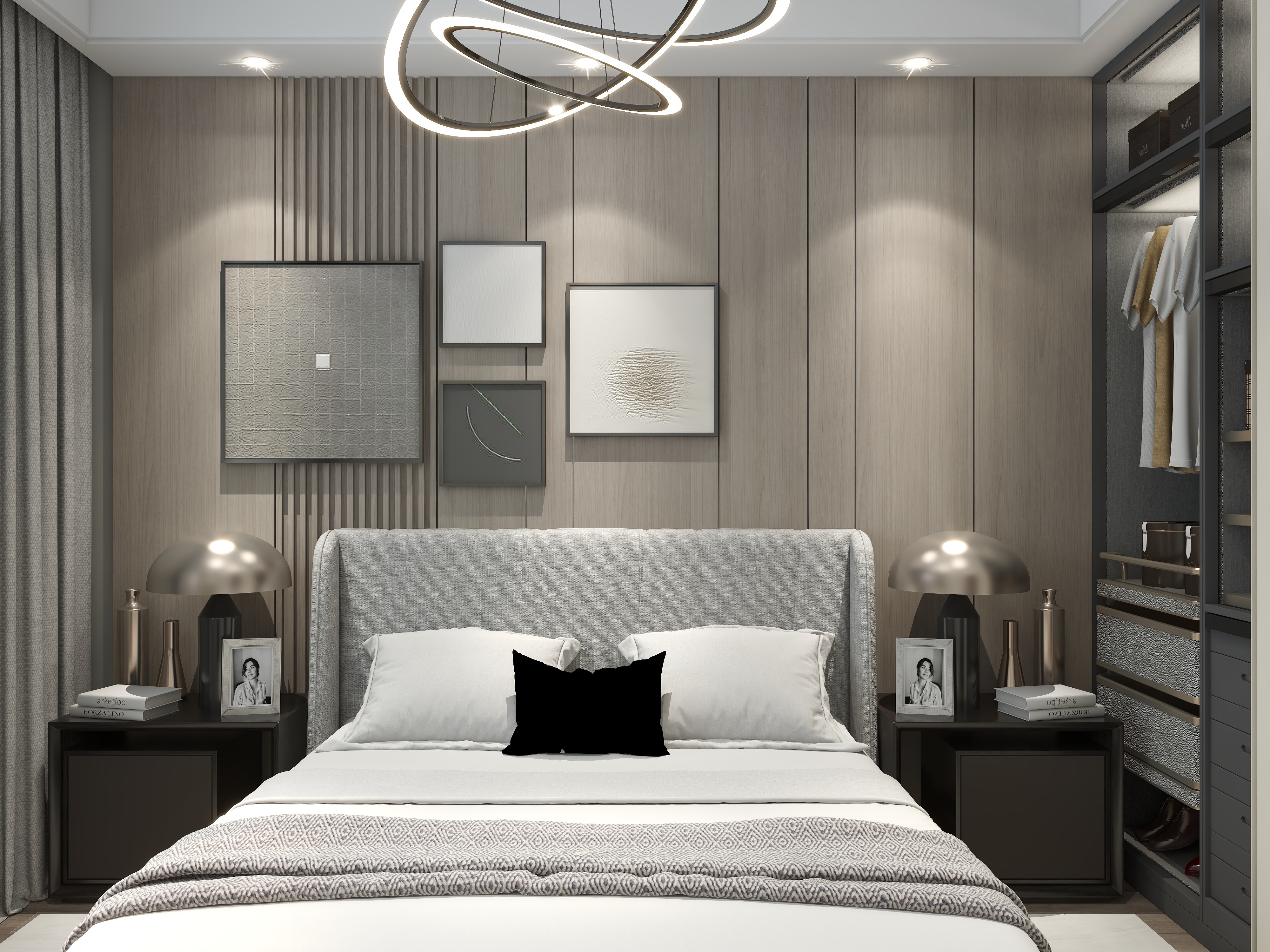 李青越-现代简约装修效果图