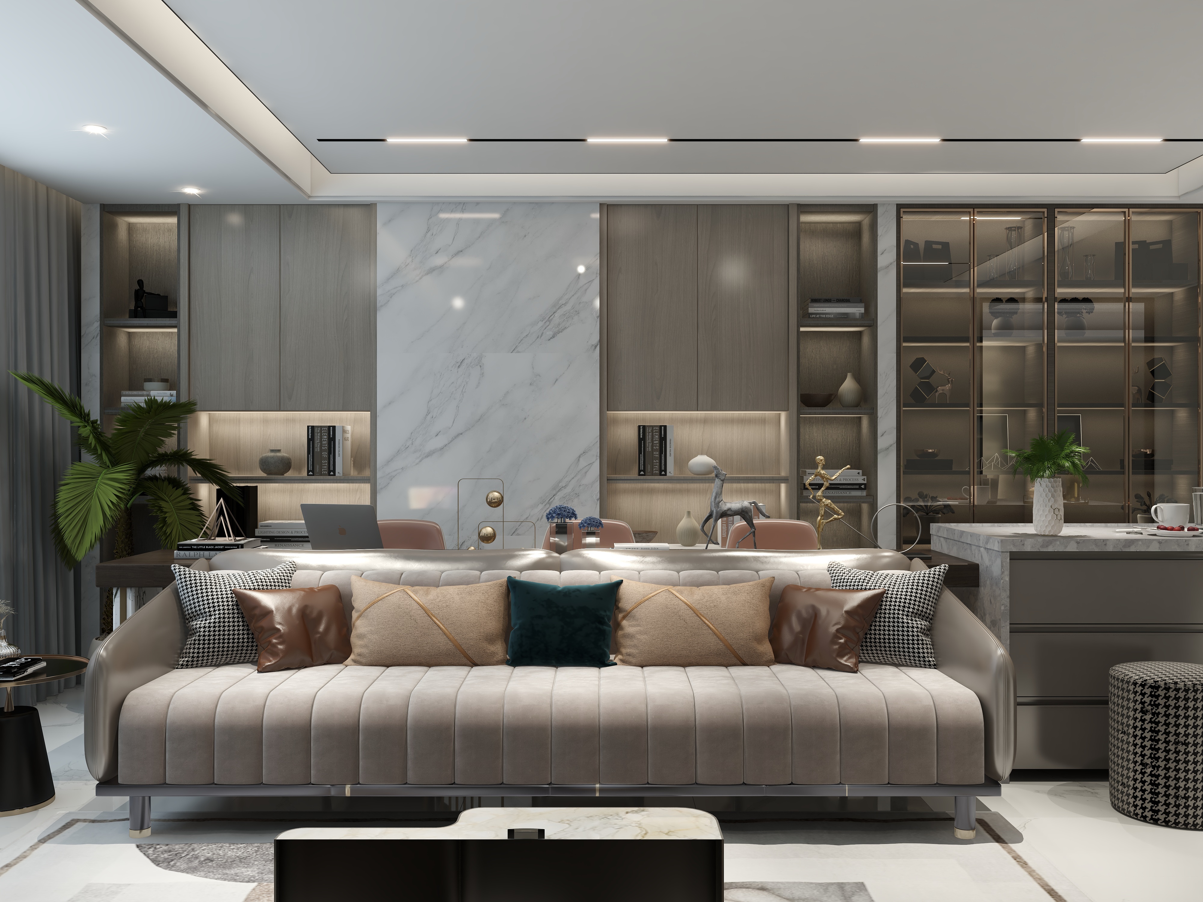 李青越-现代简约装修效果图